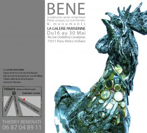 Exposition à LA GALERIE PARISIENNE Exposition à LA GALERIE PARISIENNE